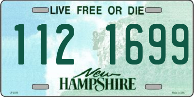 NH license plate 1121699