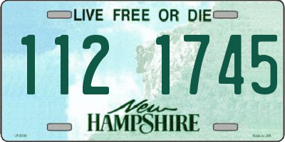 NH license plate 1121745