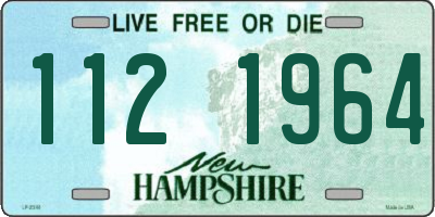 NH license plate 1121964