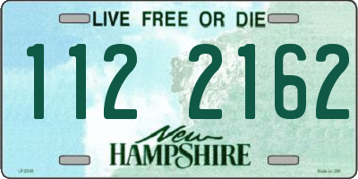 NH license plate 1122162