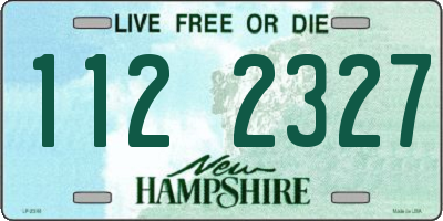 NH license plate 1122327