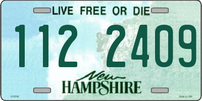 NH license plate 1122409