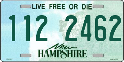 NH license plate 1122462