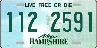 NH license plate 1122591