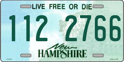 NH license plate 1122766