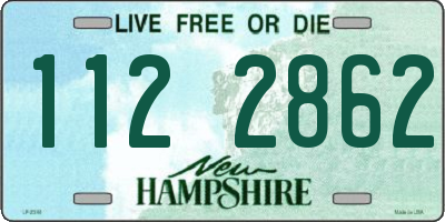 NH license plate 1122862