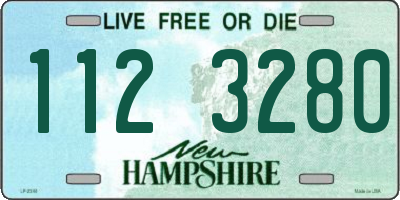 NH license plate 1123280