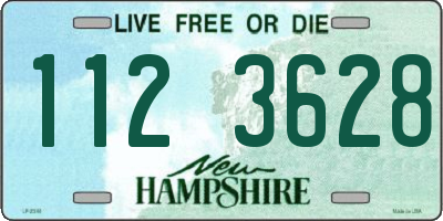 NH license plate 1123628