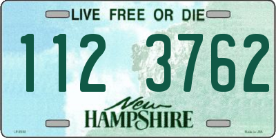 NH license plate 1123762
