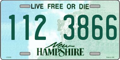 NH license plate 1123866