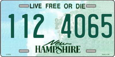 NH license plate 1124065