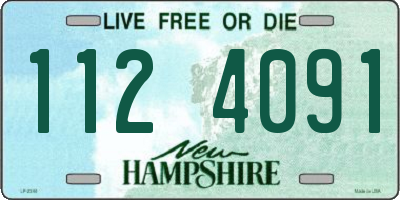 NH license plate 1124091