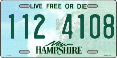 NH license plate 1124108