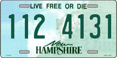 NH license plate 1124131
