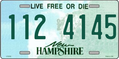 NH license plate 1124145