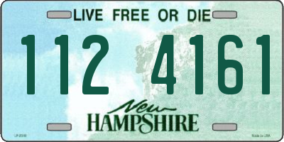 NH license plate 1124161