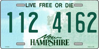 NH license plate 1124162