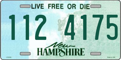 NH license plate 1124175