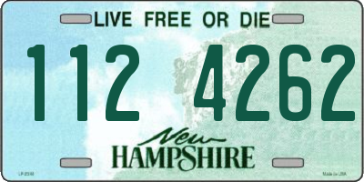 NH license plate 1124262