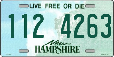 NH license plate 1124263