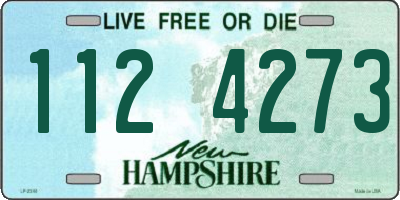 NH license plate 1124273