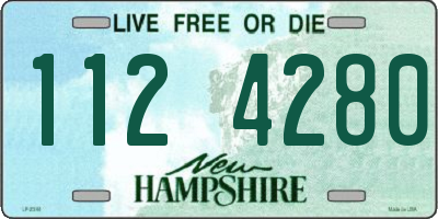 NH license plate 1124280