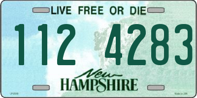 NH license plate 1124283