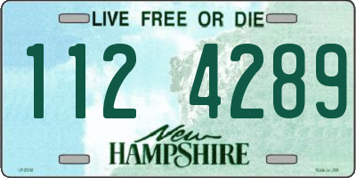 NH license plate 1124289