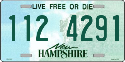 NH license plate 1124291