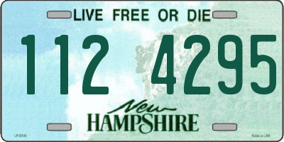 NH license plate 1124295