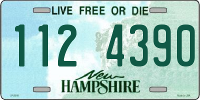 NH license plate 1124390