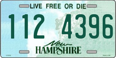 NH license plate 1124396