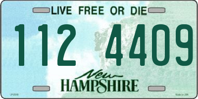 NH license plate 1124409