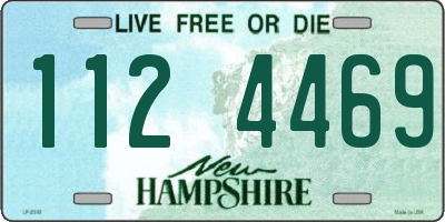 NH license plate 1124469