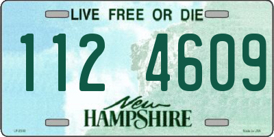 NH license plate 1124609