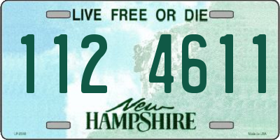 NH license plate 1124611