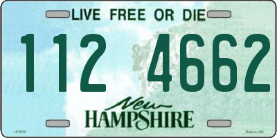 NH license plate 1124662