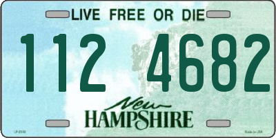 NH license plate 1124682