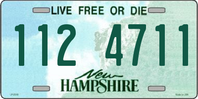 NH license plate 1124711