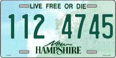 NH license plate 1124745