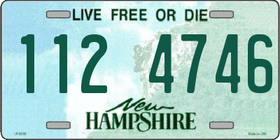 NH license plate 1124746