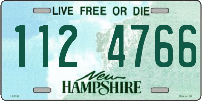 NH license plate 1124766