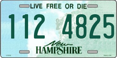 NH license plate 1124825