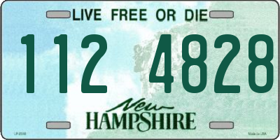 NH license plate 1124828