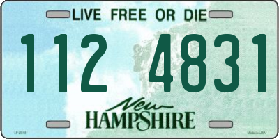 NH license plate 1124831