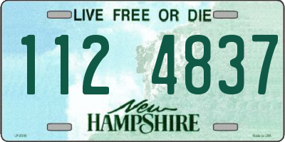 NH license plate 1124837