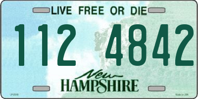 NH license plate 1124842