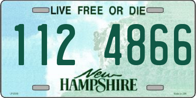 NH license plate 1124866