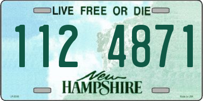 NH license plate 1124871