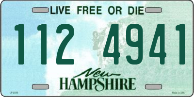 NH license plate 1124941